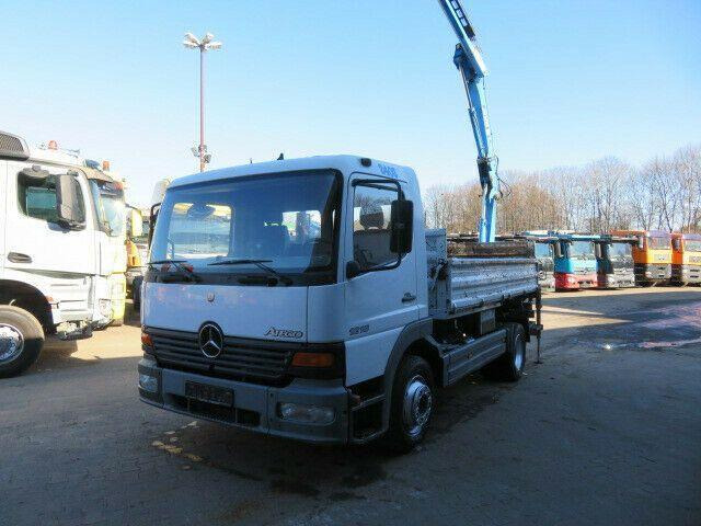 Mercedes-Benz ATEGO 1218 - Tippbil, Kranbil: bilde 2 Mercedes-Benz ATEGO 1218 - Tippbil, Kranbil: bilde 2