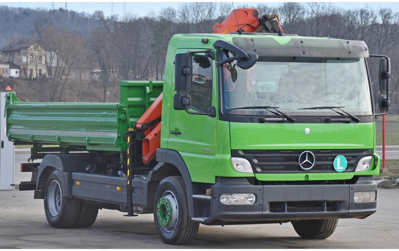 Mercedes-Benz ATEGO 1224 - Tippbil, Kranbil: bilde 4 Mercedes-Benz ATEGO 1224 - Tippbil, Kranbil: bilde 4