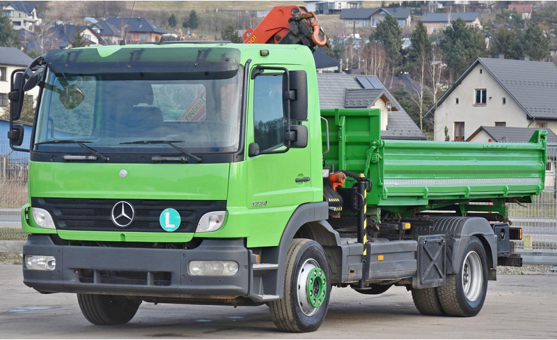 Mercedes-Benz ATEGO 1224 - Tippbil, Kranbil: bilde 5 Mercedes-Benz ATEGO 1224 - Tippbil, Kranbil: bilde 5