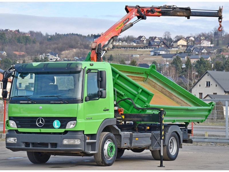 Mercedes-Benz ATEGO 1224 - Tippbil, Kranbil: bilde 3 Mercedes-Benz ATEGO 1224 - Tippbil, Kranbil: bilde 3