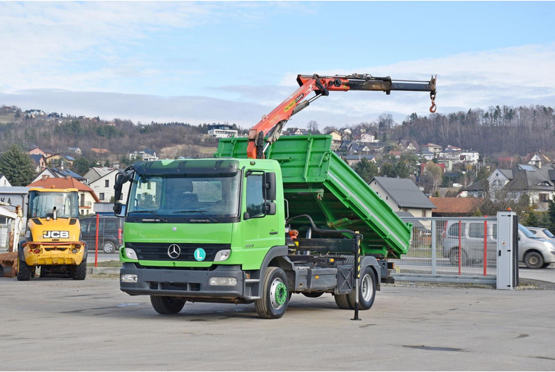 Mercedes-Benz ATEGO 1224 - Tippbil, Kranbil: bilde 2 Mercedes-Benz ATEGO 1224 - Tippbil, Kranbil: bilde 2