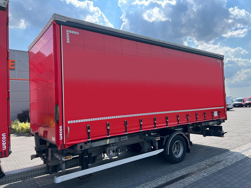 Mercedes-Benz ATEGO 1227 BDF WECHSELFAHRGESTELL CURTAIN PLANE TRAILER 1.HAND - Kapellbil: bilde 4 Mercedes-Benz ATEGO 1227 BDF WECHSELFAHRGESTELL CURTAIN PLANE TRAILER 1.HAND - Kapellbil: bilde 4