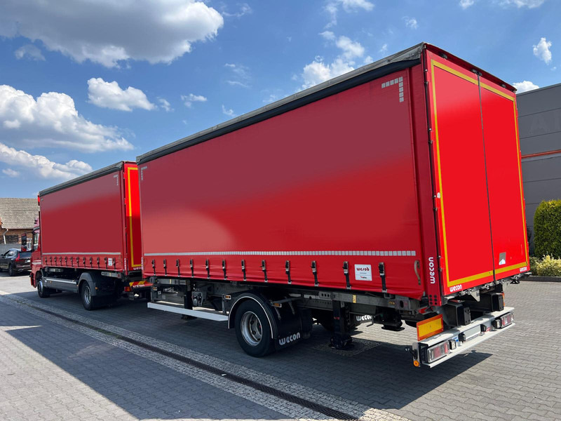 Mercedes-Benz ATEGO 1227 BDF WECHSELFAHRGESTELL CURTAIN PLANE TRAILER 1.HAND - Kapellbil: bilde 5 Mercedes-Benz ATEGO 1227 BDF WECHSELFAHRGESTELL CURTAIN PLANE TRAILER 1.HAND - Kapellbil: bilde 5