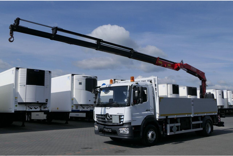 Mercedes-Benz ATEGO 16 30 - Planbil, Kranbil: bilde 1 Mercedes-Benz ATEGO 16 30 - Planbil, Kranbil: bilde 1