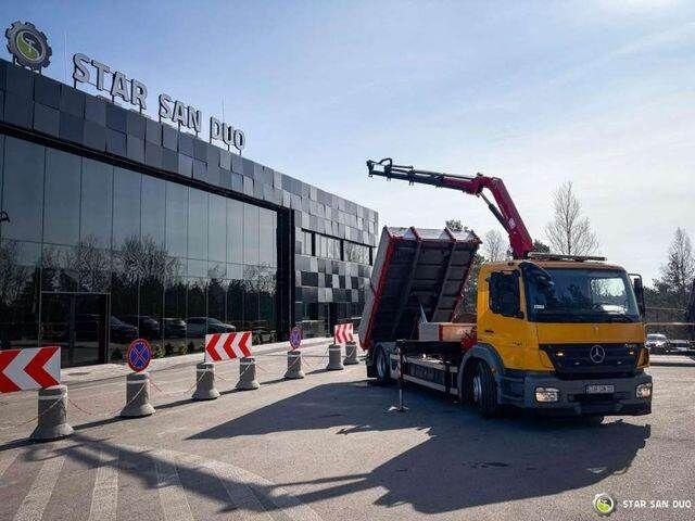 Mercedes-Benz AXOR 1824 4x2 HMF 975 HDS Crane Rotator Kipper - Tippbil, Kranbil: bilde 5 Mercedes-Benz AXOR 1824 4x2 HMF 975 HDS Crane Rotator Kipper - Tippbil, Kranbil: bilde 5