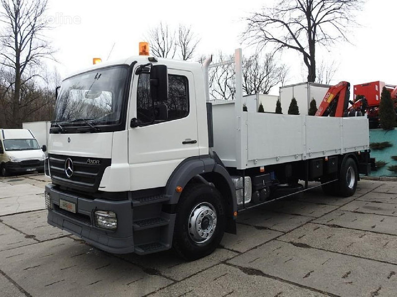 Mercedes-Benz AXOR - Planbil, Kranbil: bilde 3 Mercedes-Benz AXOR - Planbil, Kranbil: bilde 3