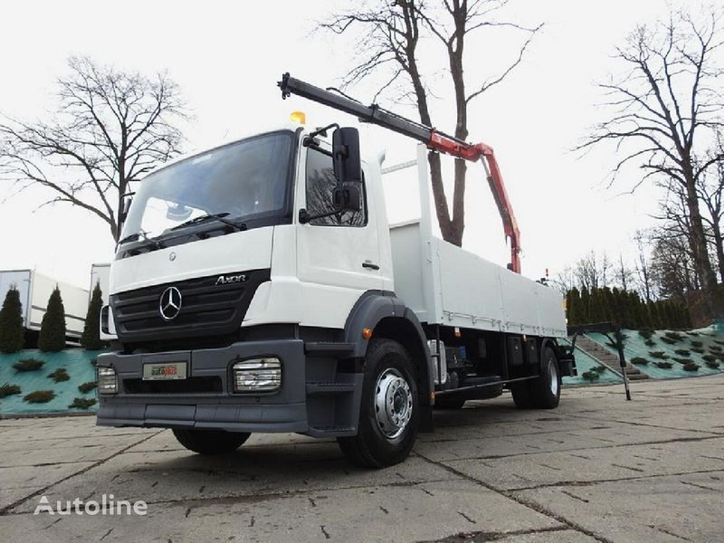 Mercedes-Benz AXOR - Planbil, Kranbil: bilde 2 Mercedes-Benz AXOR - Planbil, Kranbil: bilde 2