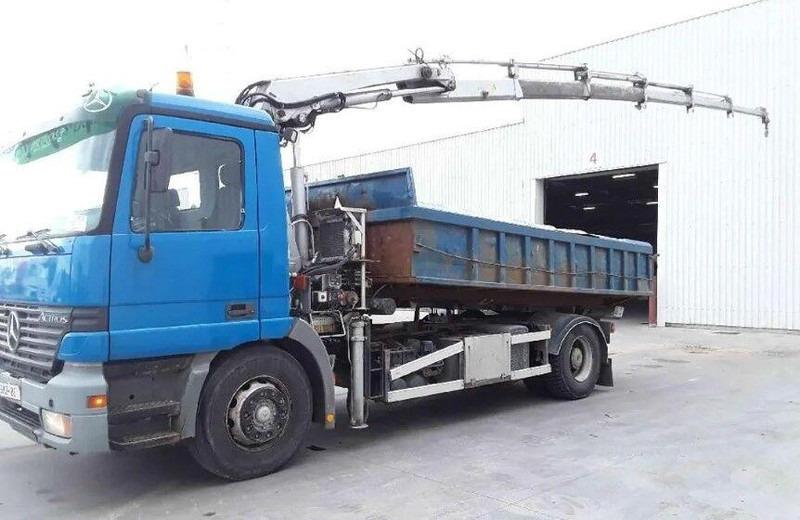 Mercedes-Benz Actros 1835 - Planbil, Kranbil: bilde 1 Mercedes-Benz Actros 1835 - Planbil, Kranbil: bilde 1