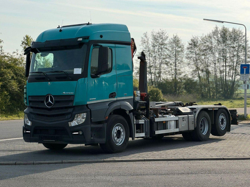 Mercedes-Benz Actros 2540 6x2 Abrollkipper Kran PK 11001 - Planbil, Kranbil: bilde 2 Mercedes-Benz Actros 2540 6x2 Abrollkipper Kran PK 11001 - Planbil, Kranbil: bilde 2