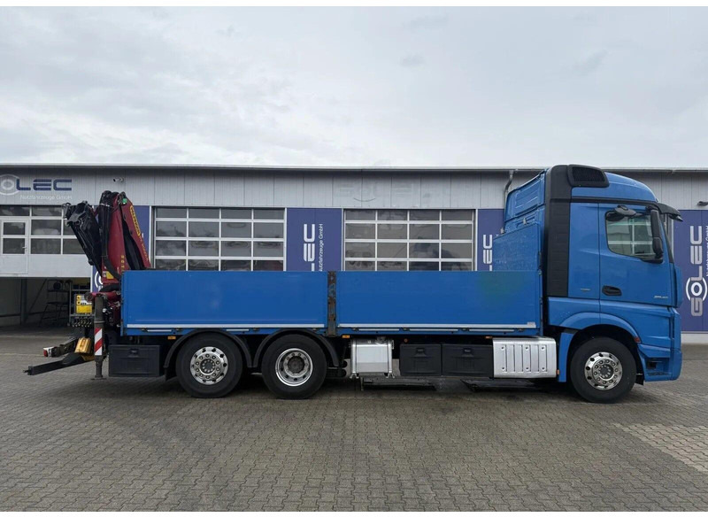Mercedes-Benz Actros 2545 - Flatbed + crane 6x2 - Planbil, Kranbil: bilde 5 Mercedes-Benz Actros 2545 - Flatbed + crane 6x2 - Planbil, Kranbil: bilde 5