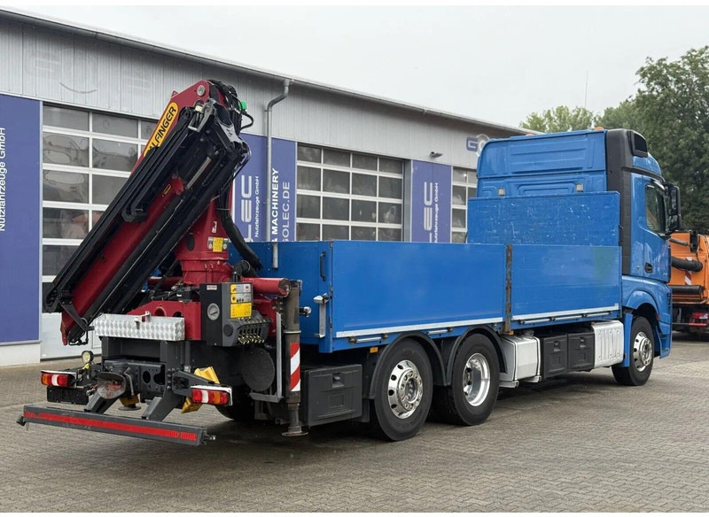 Mercedes-Benz Actros 2545 - Flatbed + crane 6x2 - Planbil, Kranbil: bilde 3 Mercedes-Benz Actros 2545 - Flatbed + crane 6x2 - Planbil, Kranbil: bilde 3