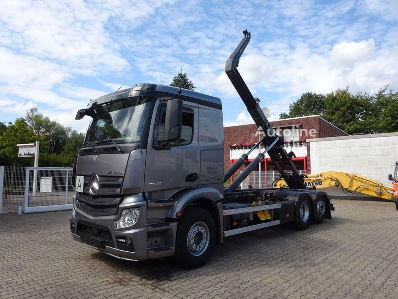 Mercedes-Benz Actros 2545 Hook lift truck 6x2 - Krokbil, Kranbil: bilde 2 Mercedes-Benz Actros 2545 Hook lift truck 6x2 - Krokbil, Kranbil: bilde 2