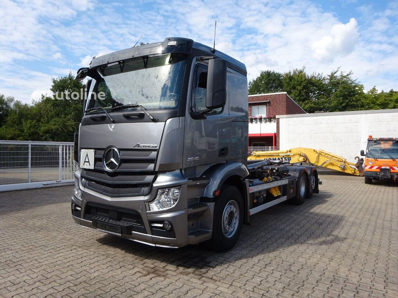 Mercedes-Benz Actros 2545 Hook lift truck 6x2 - Krokbil, Kranbil: bilde 1 Mercedes-Benz Actros 2545 Hook lift truck 6x2 - Krokbil, Kranbil: bilde 1