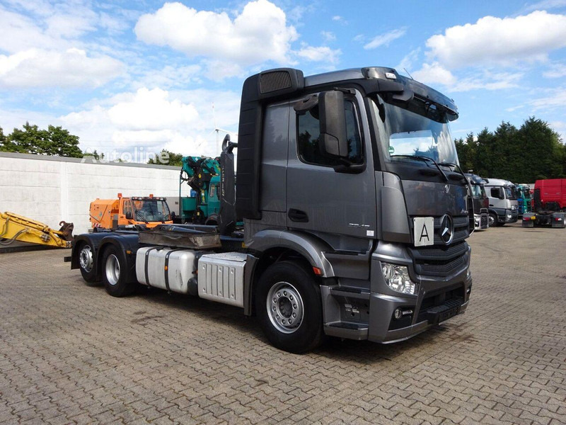 Mercedes-Benz Actros 2545 Hook lift truck 6x2 - Krokbil, Kranbil: bilde 3 Mercedes-Benz Actros 2545 Hook lift truck 6x2 - Krokbil, Kranbil: bilde 3
