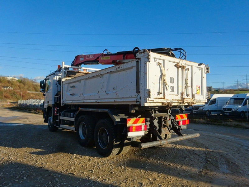 Mercedes-Benz Actros 3336 6x4 Three sided Tipper + Crane FASSI F155A.0.22 - Tippbil, Kranbil: bilde 5 Mercedes-Benz Actros 3336 6x4 Three sided Tipper + Crane FASSI F155A.0.22 - Tippbil, Kranbil: bilde 5