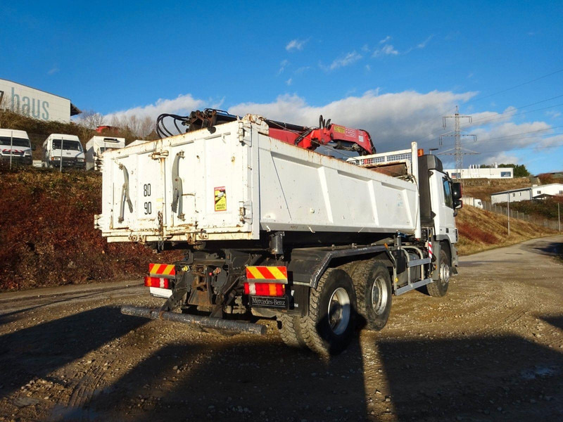Mercedes-Benz Actros 3336 6x4 Three sided Tipper + Crane FASSI F155A.0.22 - Tippbil, Kranbil: bilde 4 Mercedes-Benz Actros 3336 6x4 Three sided Tipper + Crane FASSI F155A.0.22 - Tippbil, Kranbil: bilde 4