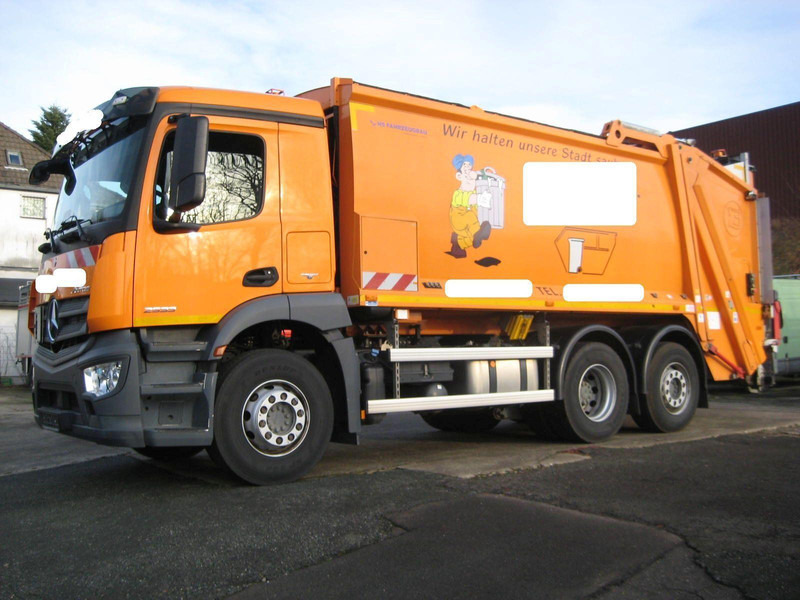 Mercedes-Benz Antos 2533 Garbage truck Terberg Olympus 20W - Søppelbil: bilde 1 Mercedes-Benz Antos 2533 Garbage truck Terberg Olympus 20W - Søppelbil: bilde 1