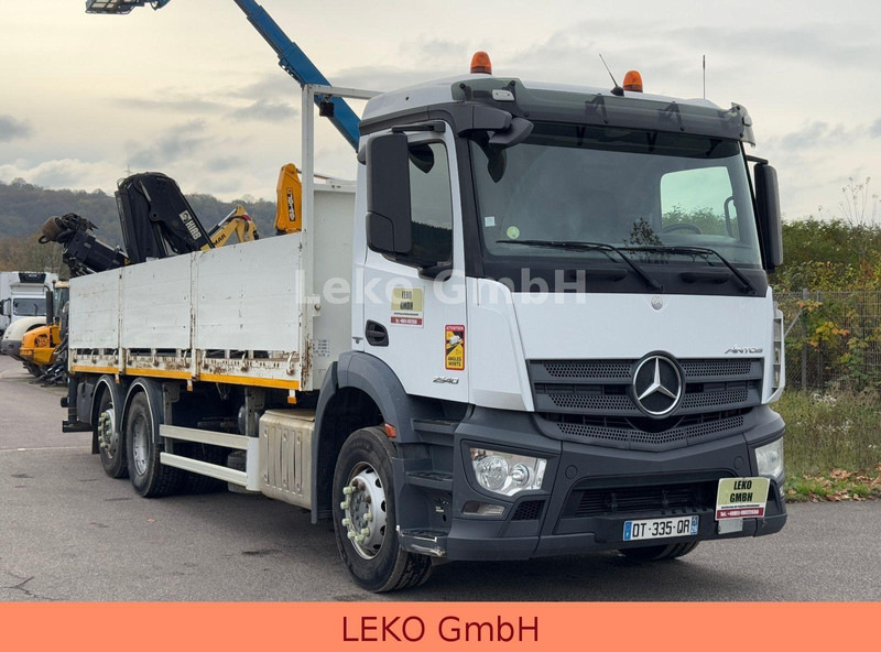 Mercedes-Benz Antos 2540 - Planbil, Kranbil: bilde 1 Mercedes-Benz Antos 2540 - Planbil, Kranbil: bilde 1