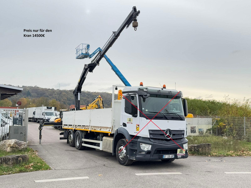 Mercedes-Benz Antos 2540 - Chassis lastebil: bilde 2 Mercedes-Benz Antos 2540 - Chassis lastebil: bilde 2