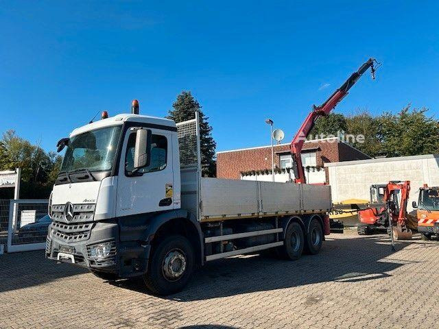 Leie Mercedes-Benz Arocs 2636 - Flatbed truck + crane Mercedes-Benz Arocs 2636 - Flatbed truck + crane: bilde 7
