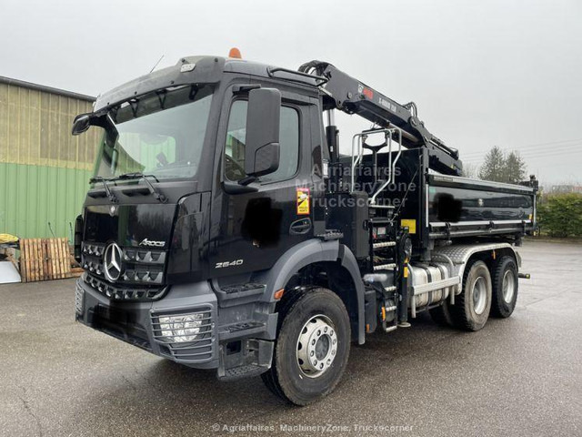 Mercedes-Benz Arocs 2640 - Tippbil, Kranbil: bilde 1 Mercedes-Benz Arocs 2640 - Tippbil, Kranbil: bilde 1