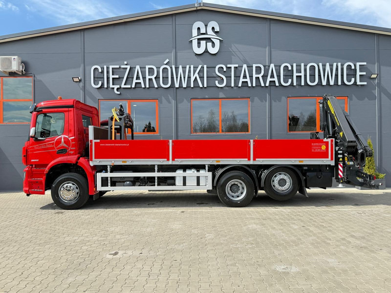 Mercedes-Benz Arocs Actros 2532 / E6 / 6x2 / skrzynia + żuraw Palfinger / budo - Planbil, Kranbil: bilde 3 Mercedes-Benz Arocs Actros 2532 / E6 / 6x2 / skrzynia + żuraw Palfinger / budo - Planbil, Kranbil: bilde 3
