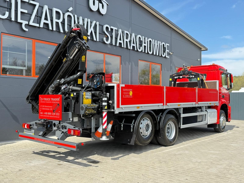 Mercedes-Benz Arocs Actros 2532 / E6 / 6x2 / skrzynia + żuraw Palfinger / budo - Planbil, Kranbil: bilde 5 Mercedes-Benz Arocs Actros 2532 / E6 / 6x2 / skrzynia + żuraw Palfinger / budo - Planbil, Kranbil: bilde 5