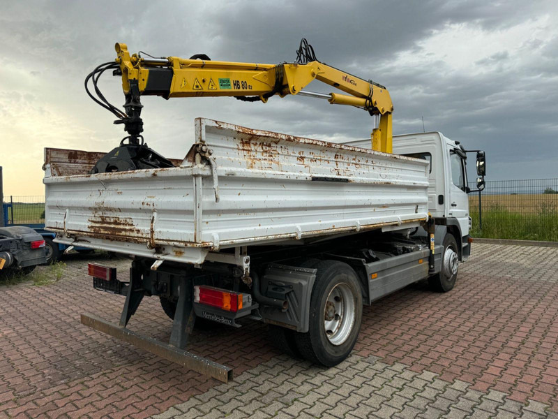Mercedes-Benz Atego 1218 Meiller Kipper / Kran / Greifer - Tippbil, Kranbil: bilde 5 Mercedes-Benz Atego 1218 Meiller Kipper / Kran / Greifer - Tippbil, Kranbil: bilde 5