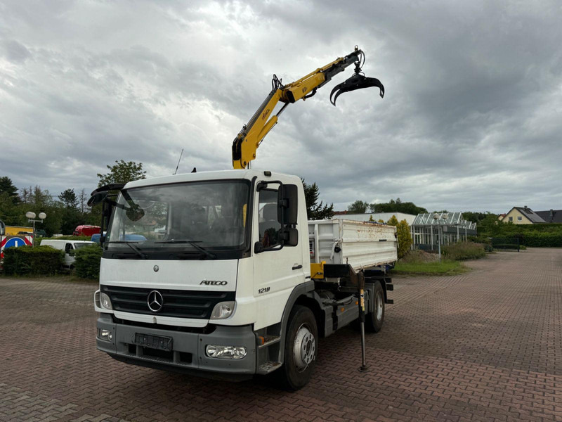 Mercedes-Benz Atego 1218 Meiller Kipper / Kran / Greifer - Tippbil, Kranbil: bilde 2 Mercedes-Benz Atego 1218 Meiller Kipper / Kran / Greifer - Tippbil, Kranbil: bilde 2