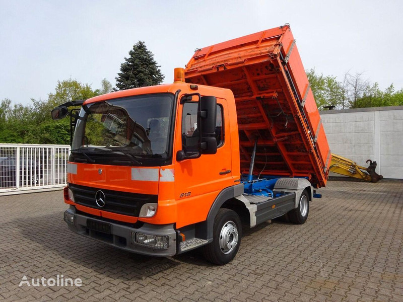 Mercedes-Benz Atego 818 3 way Meiller tipper - Tippbil: bilde 1 Mercedes-Benz Atego 818 3 way Meiller tipper - Tippbil: bilde 1
