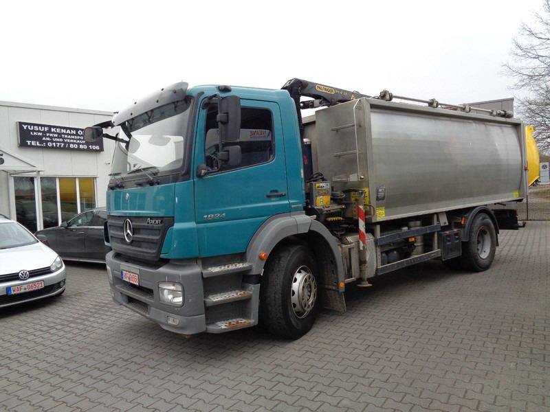 Mercedes-Benz Axor 1824 Tipper Crane Palfinger PK 4501 - Tippbil, Kranbil: bilde 1 Mercedes-Benz Axor 1824 Tipper Crane Palfinger PK 4501 - Tippbil, Kranbil: bilde 1