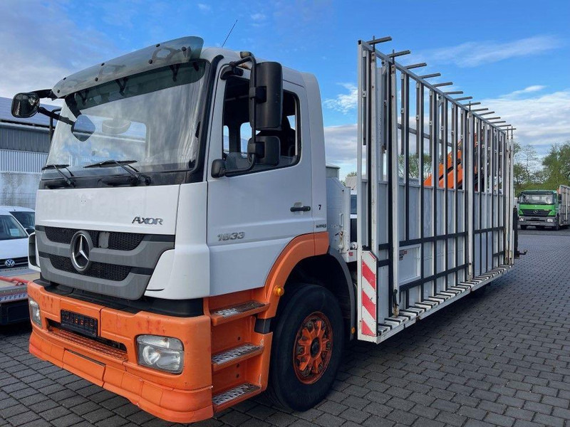 Mercedes-Benz Axor 1833 - Planbil, Kranbil: bilde 1 Mercedes-Benz Axor 1833 - Planbil, Kranbil: bilde 1