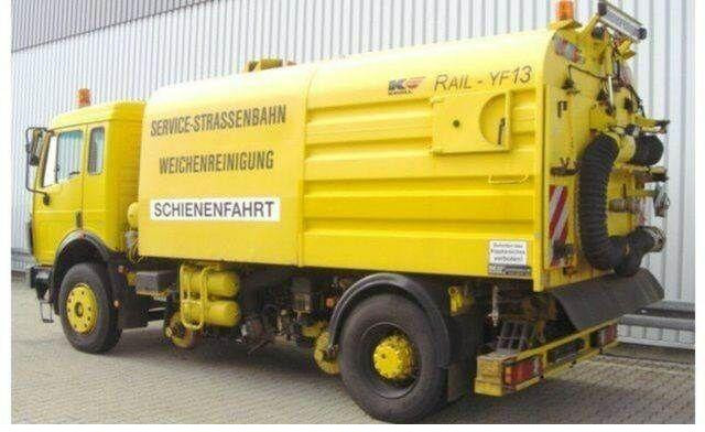 Mercedes-Benz SK 1820 4x2 Schienenreinigungs Kehrmaschine RAIL - Feiebil: bilde 3 Mercedes-Benz SK 1820 4x2 Schienenreinigungs Kehrmaschine RAIL - Feiebil: bilde 3