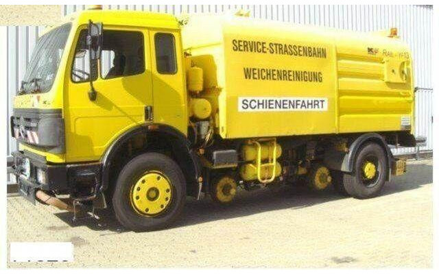 Mercedes-Benz SK 1820 4x2 Schienenreinigungs Kehrmaschine RAIL - Feiebil: bilde 1 Mercedes-Benz SK 1820 4x2 Schienenreinigungs Kehrmaschine RAIL - Feiebil: bilde 1