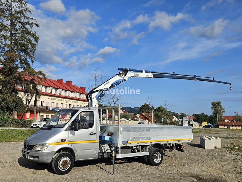 Mercedes-Benz Sprinter 616 Flatbed + crane Cormach - Planbil, Kranbil: bilde 1 Mercedes-Benz Sprinter 616 Flatbed + crane Cormach - Planbil, Kranbil: bilde 1