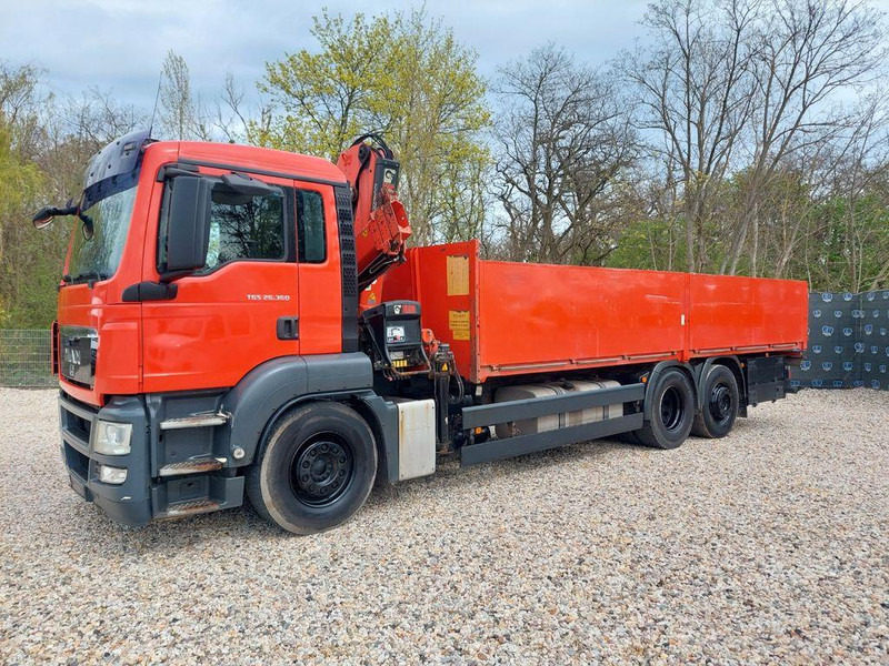 Mercedes-Benz TGS 26.360 FG 6x2, BL, daruval-HIAB 144, Euro5 - Planbil, Kranbil: bilde 1 Mercedes-Benz TGS 26.360 FG 6x2, BL, daruval-HIAB 144, Euro5 - Planbil, Kranbil: bilde 1