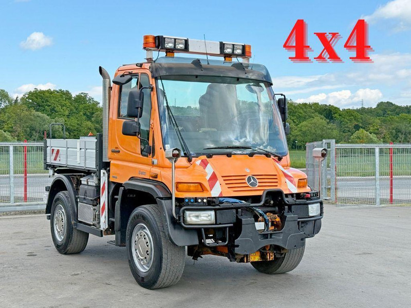 Mercedes-Benz UNIMOG 400 * KIPPER 2,40 * 4x4 * TOPZUSTAND - Tippbil: bilde 1 Mercedes-Benz UNIMOG 400 * KIPPER 2,40 * 4x4 * TOPZUSTAND - Tippbil: bilde 1