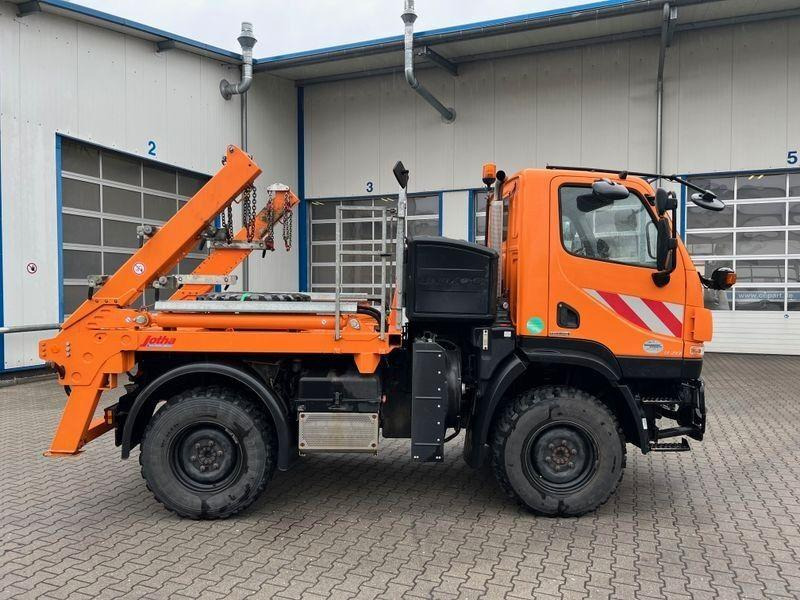 Mercedes-Benz Unimog U 20 4x4 Skip loader - Liftdumper lastebil: bilde 5 Mercedes-Benz Unimog U 20 4x4 Skip loader - Liftdumper lastebil: bilde 5