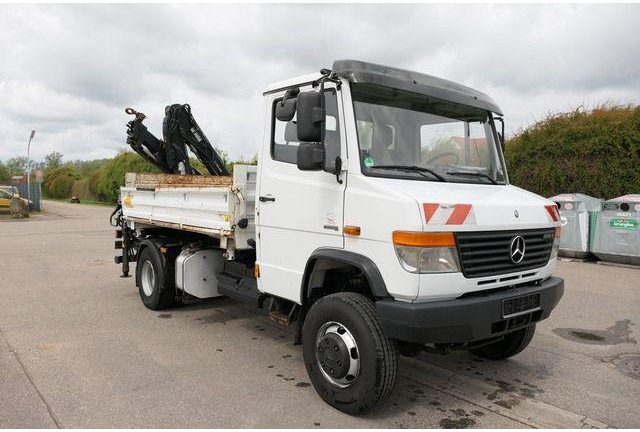 Mercedes-Benz Vario 816D - Tippbil, Kranbil: bilde 2 Mercedes-Benz Vario 816D - Tippbil, Kranbil: bilde 2
