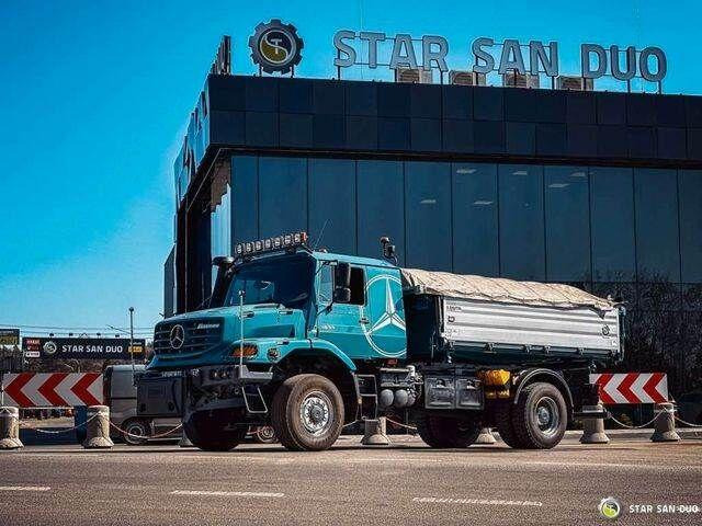 Mercedes-Benz Zetros 1833 4x4 Kipper Camper Chassis - Chassis lastebil, Kranbil: bilde 1 Mercedes-Benz Zetros 1833 4x4 Kipper Camper Chassis - Chassis lastebil, Kranbil: bilde 1