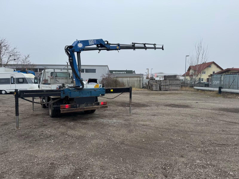 Mitsubishi Canter FE649 - Flatbed truck + crane - Planbil, Kranbil: bilde 4 Mitsubishi Canter FE649 - Flatbed truck + crane - Planbil, Kranbil: bilde 4