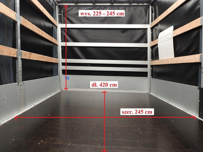 Varebil med kapell Opel MOVANO PLANDEKA 10 PALET WEBASTO TEMPOMAT KLIMATYZACJA LEDY PNEU: bilde 12
