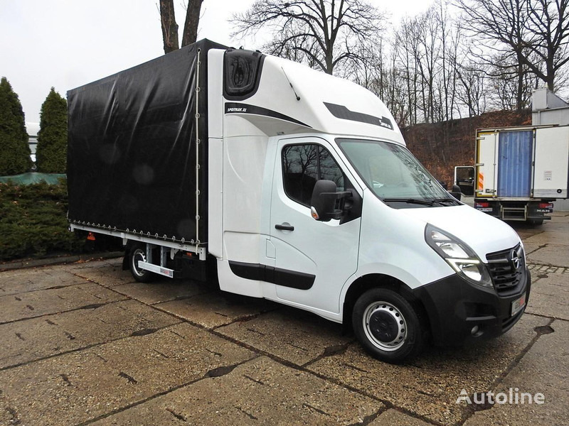 Opel Movano Curtain side + tail lift - Varebil med kapell: bilde 1 Opel Movano Curtain side + tail lift - Varebil med kapell: bilde 1