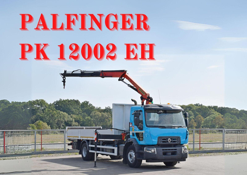 Renault C 320 - Planbil, Kranbil: bilde 1 Renault C 320 - Planbil, Kranbil: bilde 1