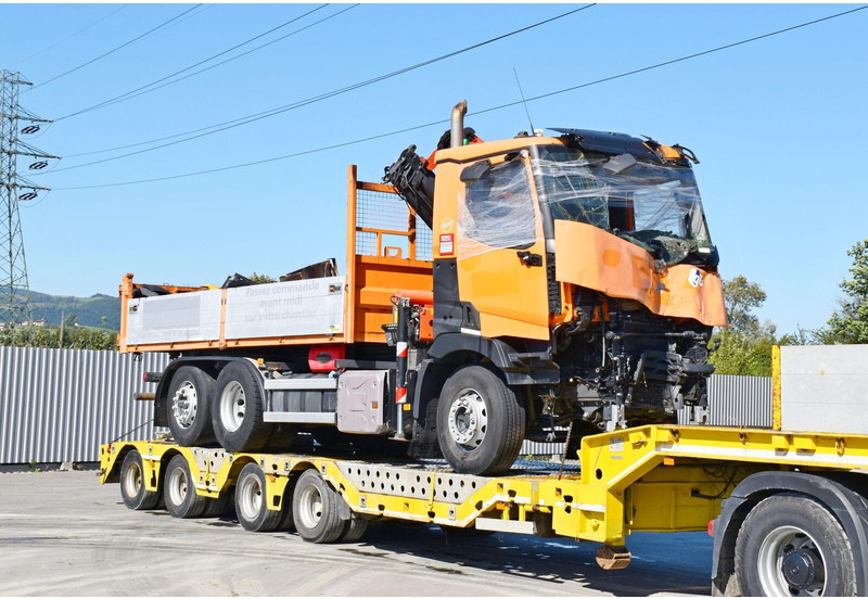 Renault C 380 - Tippbil, Kranbil: bilde 2 Renault C 380 - Tippbil, Kranbil: bilde 2