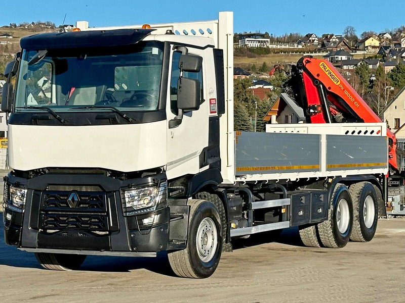 Renault C 380 *PRITSCHE 6,80m * PK 18002-EH C + FUNK*6x4 - Planbil, Kranbil: bilde 4 Renault C 380 *PRITSCHE 6,80m * PK 18002-EH C + FUNK*6x4 - Planbil, Kranbil: bilde 4