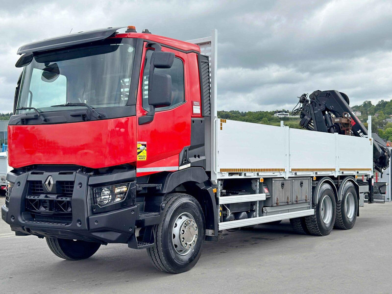 Renault C 400 *HIAB X - HIDUO 188 ES - 4 + FUNK * 6x4 - Planbil, Kranbil: bilde 4 Renault C 400 *HIAB X - HIDUO 188 ES - 4 + FUNK * 6x4 - Planbil, Kranbil: bilde 4