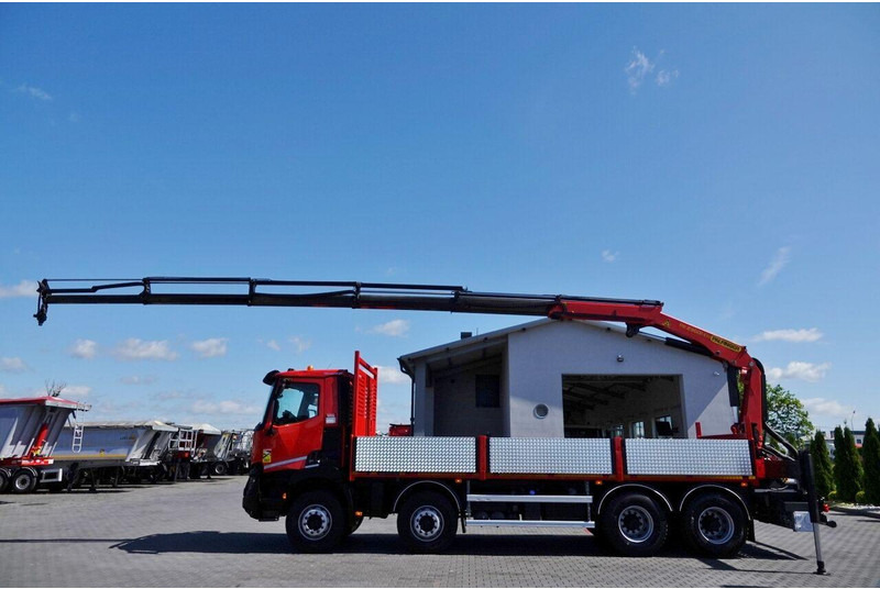 Renault C 430 / 8x4 / SKRZYNIOWY 7 M + HDS PALFINGER PK 2300-EH / WYSÓW - Planbil, Kranbil: bilde 2 Renault C 430 / 8x4 / SKRZYNIOWY 7 M + HDS PALFINGER PK 2300-EH / WYSÓW - Planbil, Kranbil: bilde 2