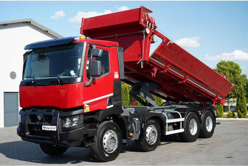 Renault C 430 / 8x4 / WYWROTKA DWUSTRONNA - 6M / HYDROBURTA / KLAPODRZW - Tippbil: bilde 1 Renault C 430 / 8x4 / WYWROTKA DWUSTRONNA - 6M / HYDROBURTA / KLAPODRZW - Tippbil: bilde 1