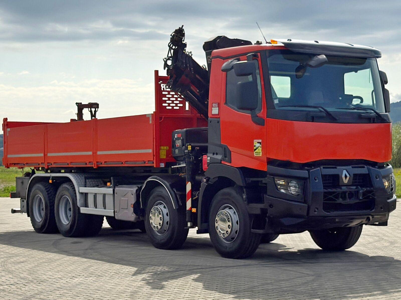Renault C 430 *KIPPER 6,80m* HIAB X-HIDUO 188 ES-4 * 8x4 - Tippbil, Kranbil: bilde 4 Renault C 430 *KIPPER 6,80m* HIAB X-HIDUO 188 ES-4 * 8x4 - Tippbil, Kranbil: bilde 4
